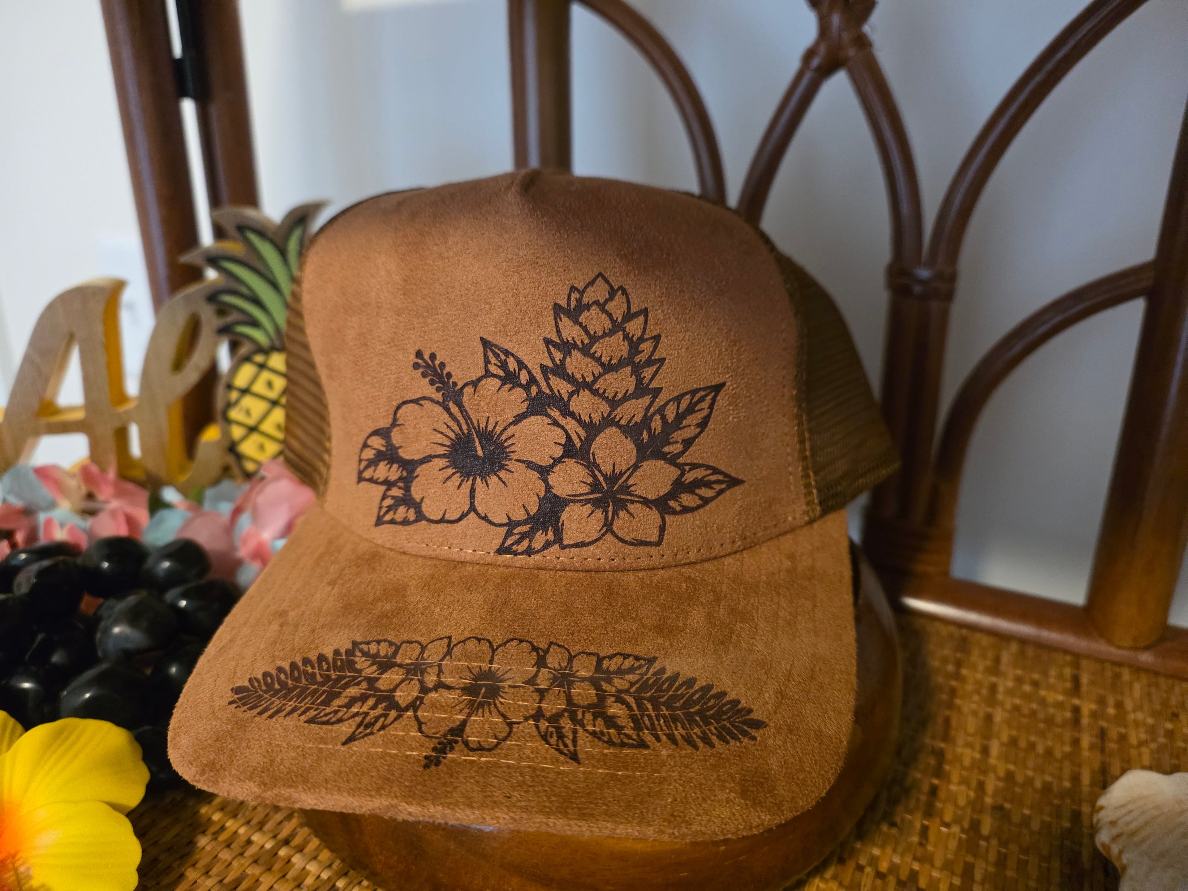Hibiscus and Ginger Hat